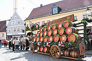 immer dabei: Prachtgespane der Brauerei (Foto: Ingrid Grossmann)